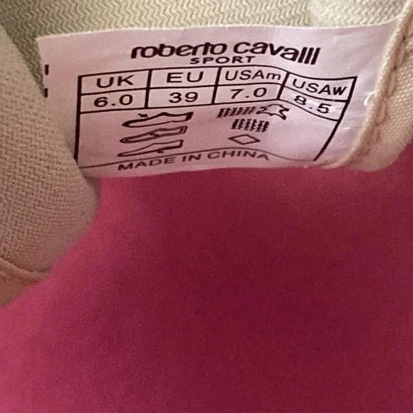 NWOT*Roberto Cavalli Sport Colorblock Chunky Sneakers, Size 8.5